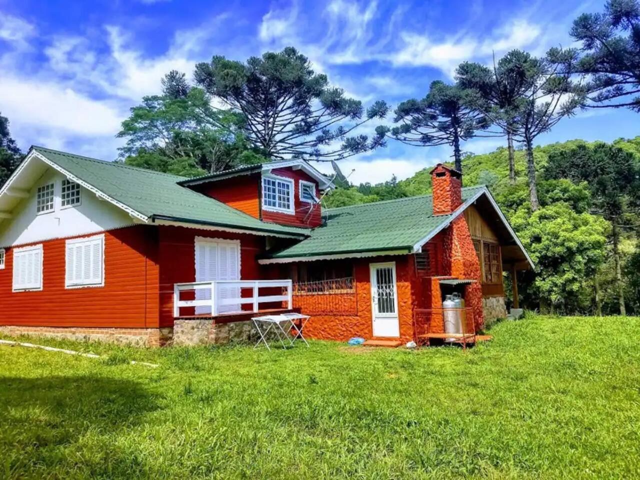 Casarao Da Cascata Villa Gramado Exterior foto